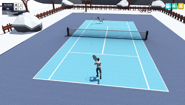 Screenshot z Toonie Tennis