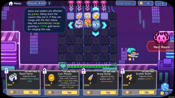 Screenshot z EmojiShooter