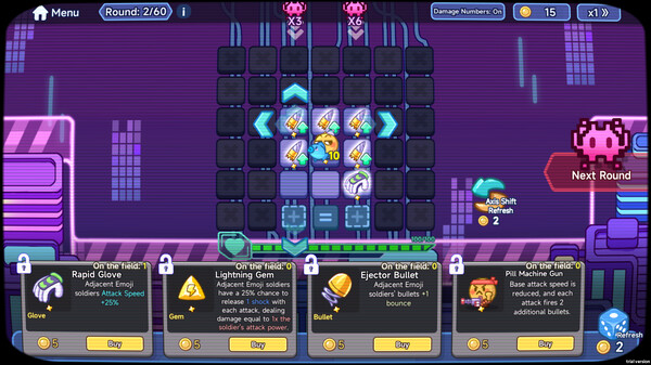 Screenshot z EmojiShooter