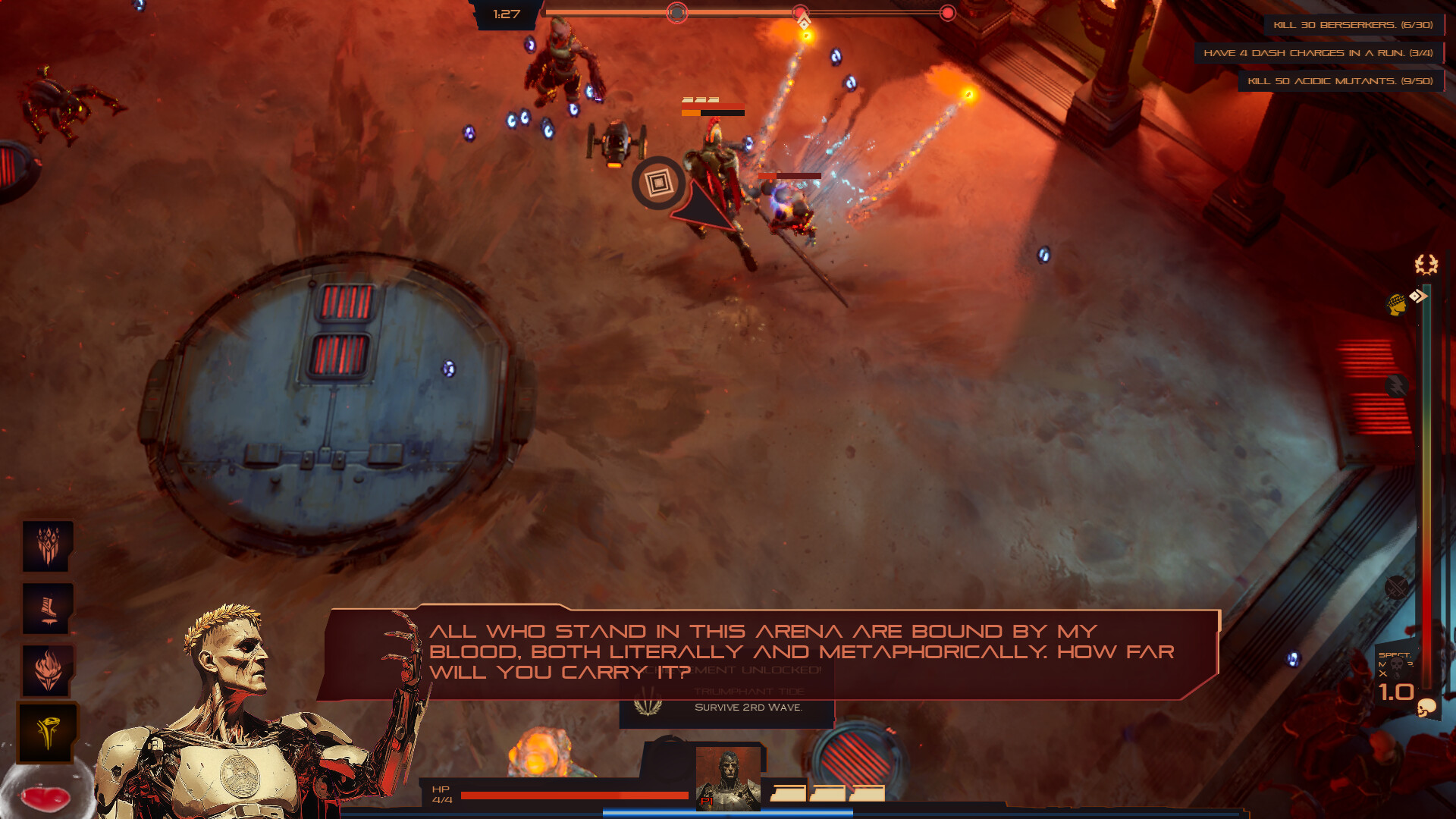 Blood of the Tyrant screenshot #1