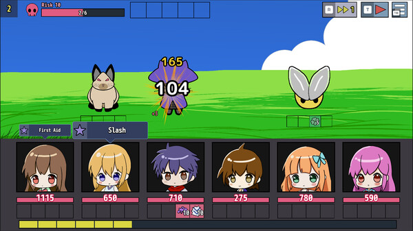 Screenshot z Dungeon Flowy
