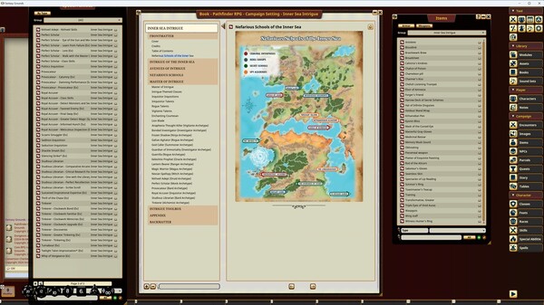 Fantasy Grounds - Pathfinder RPG - Campaign Setting: Inner Sea Intrigue