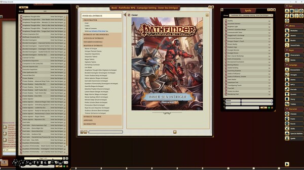 Fantasy Grounds - Pathfinder RPG - Campaign Setting: Inner Sea Intrigue