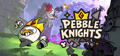 Steam header art for Pebble Knights