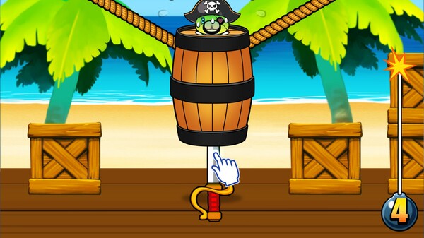 Скриншот из ビビッター追加ミニゲーム「ベアミ危機一髪！」
