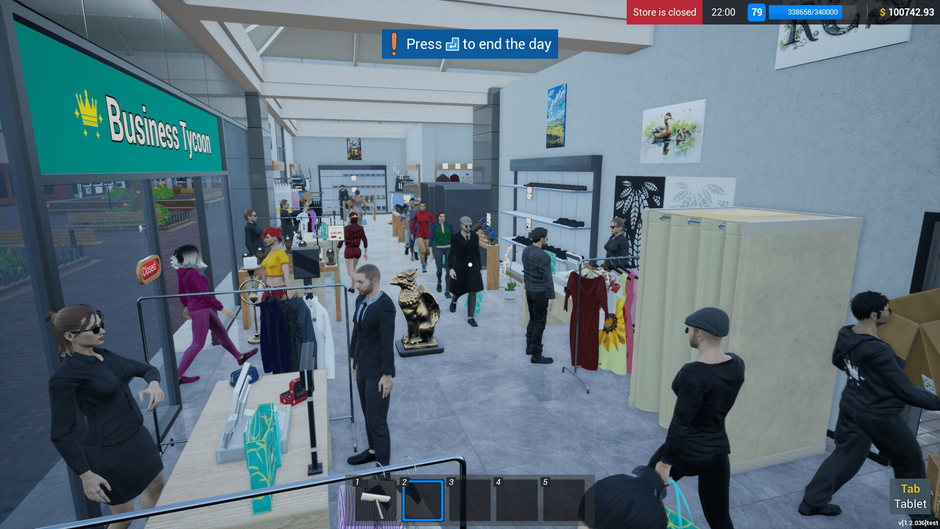 Retail Company Simulator