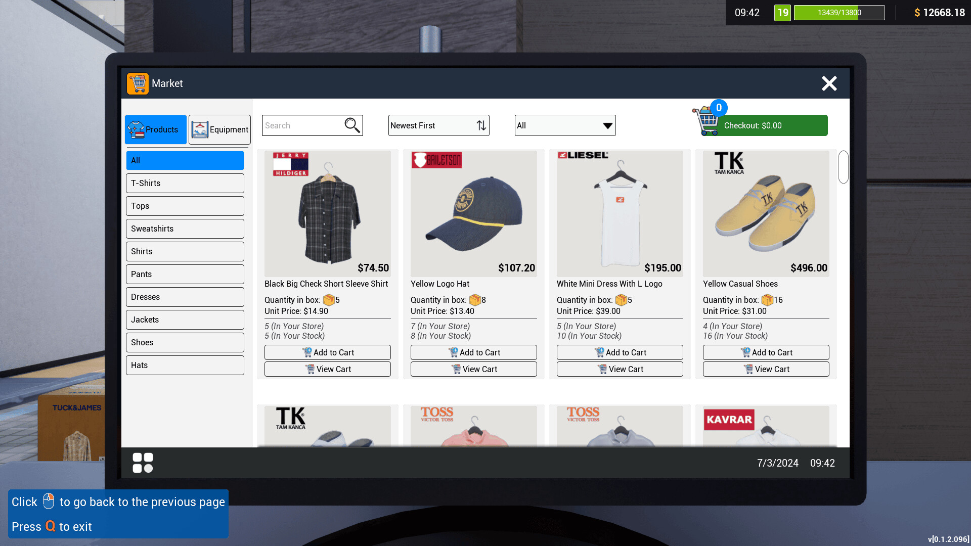Retail Company Simulator: Prologue screenshot #5