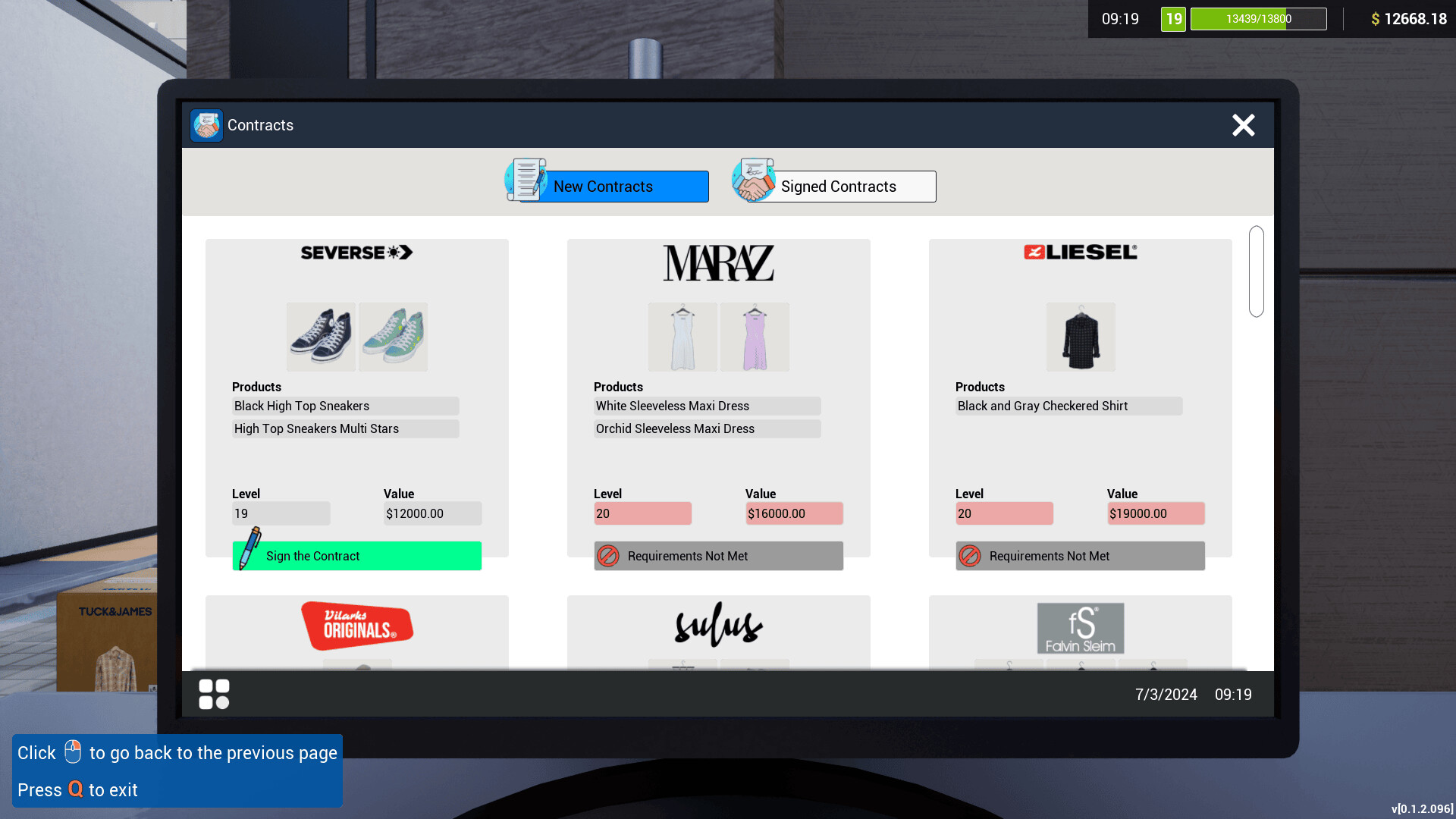 Retail Company Simulator: Prologue screenshot #3