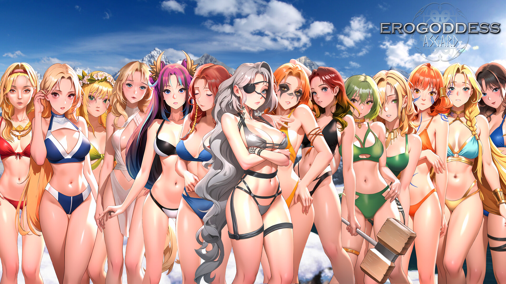 Erogoddess Asgard - Wallpapers Packのスクリーンショット 1