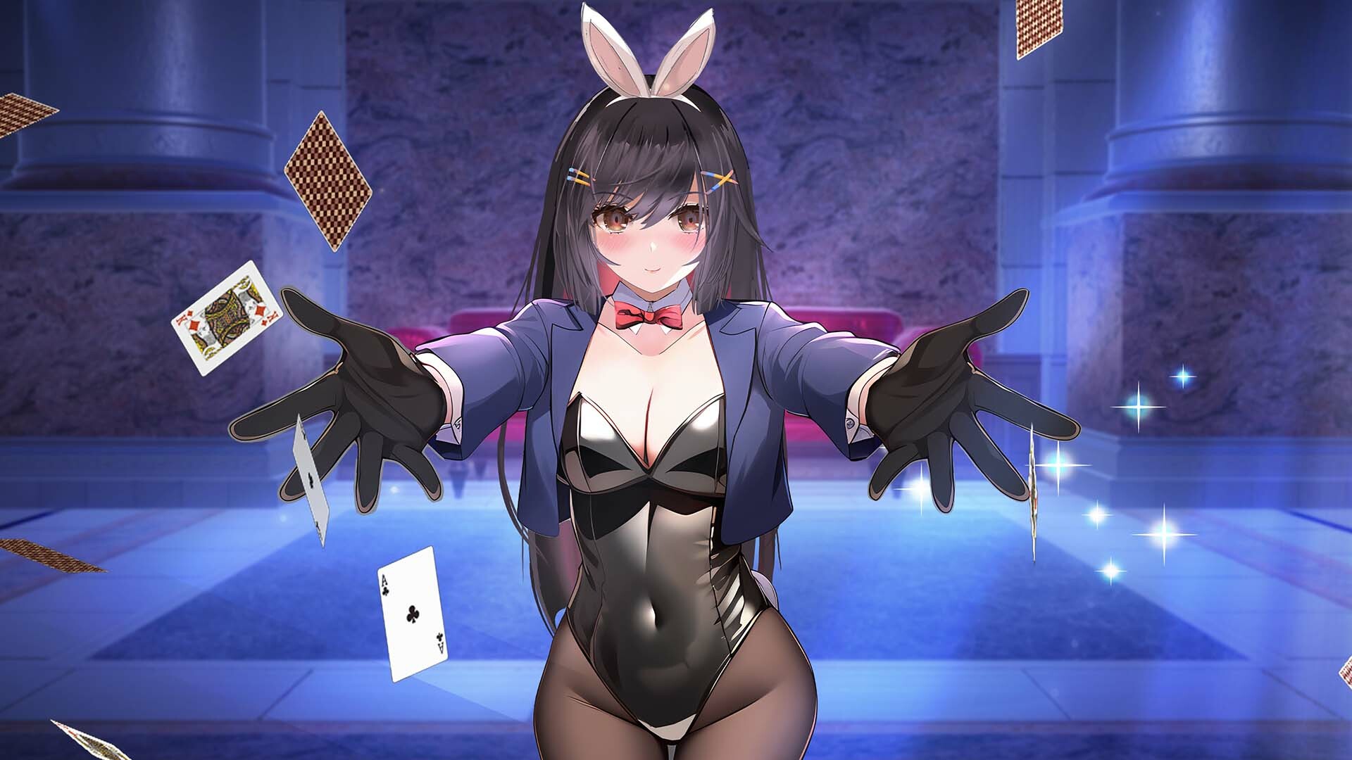 NTR sex with bunny girl!? Strip poker in casino...! ASMR Soundtrack Featured Screenshot #1