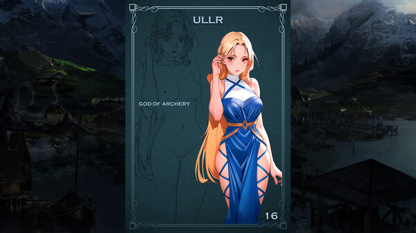 Erogoddess: Asgard - Digital Artbook.