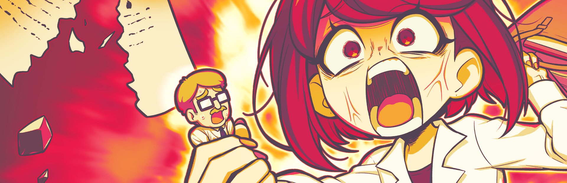 Burnout Inferno Office Girl