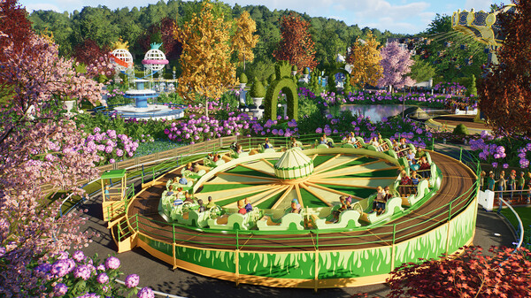 Planet Coaster 2: Vintage Funfair Ride Pack (DLC) (Steam) (ROW) screenshot 10