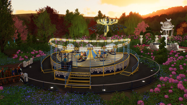 Planet Coaster 2: Vintage Funfair Ride Pack (DLC) (Steam) (ROW) screenshot 7
