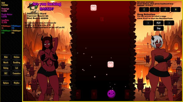 Operation Food to Gold - Rhythm game from Hell! screenshot 1
