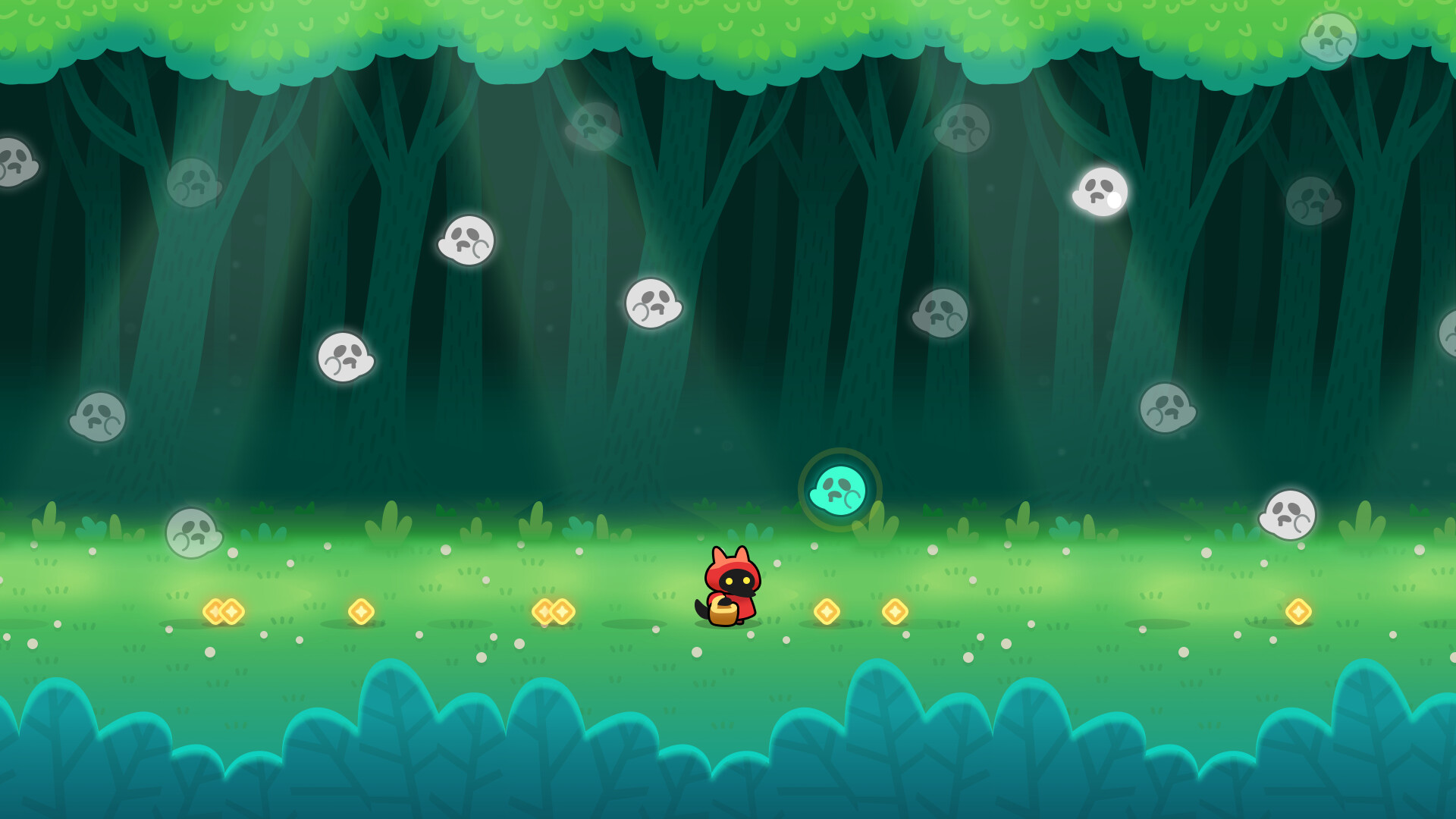 Ghost Jumper : Red Hoodie