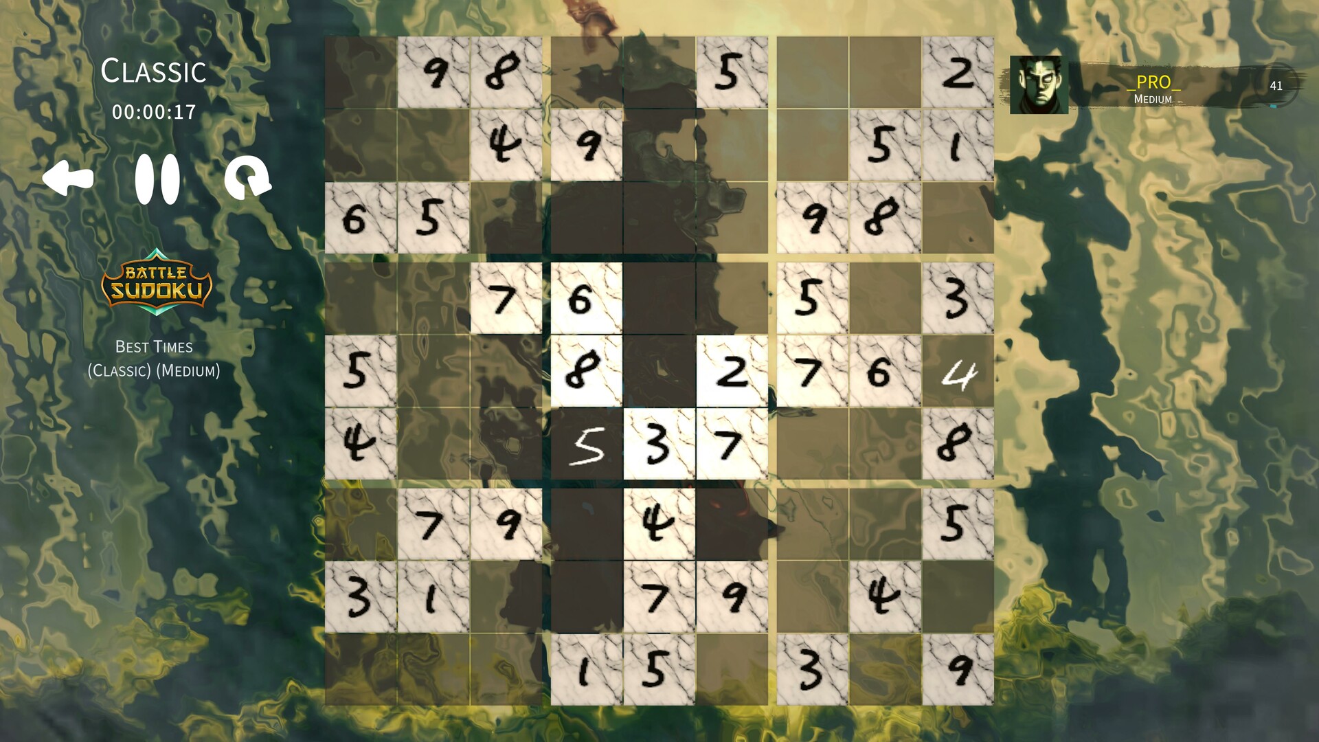 #3. Battle Sudoku (Steam) Podle: Albaware