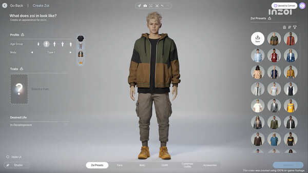 inZOI: Character Studio screenshot 15