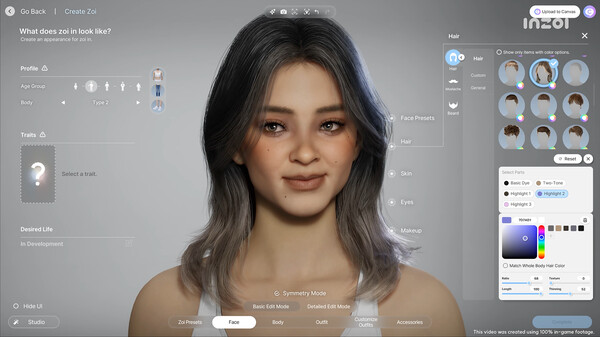 inZOI: Character Studio screenshot 5
