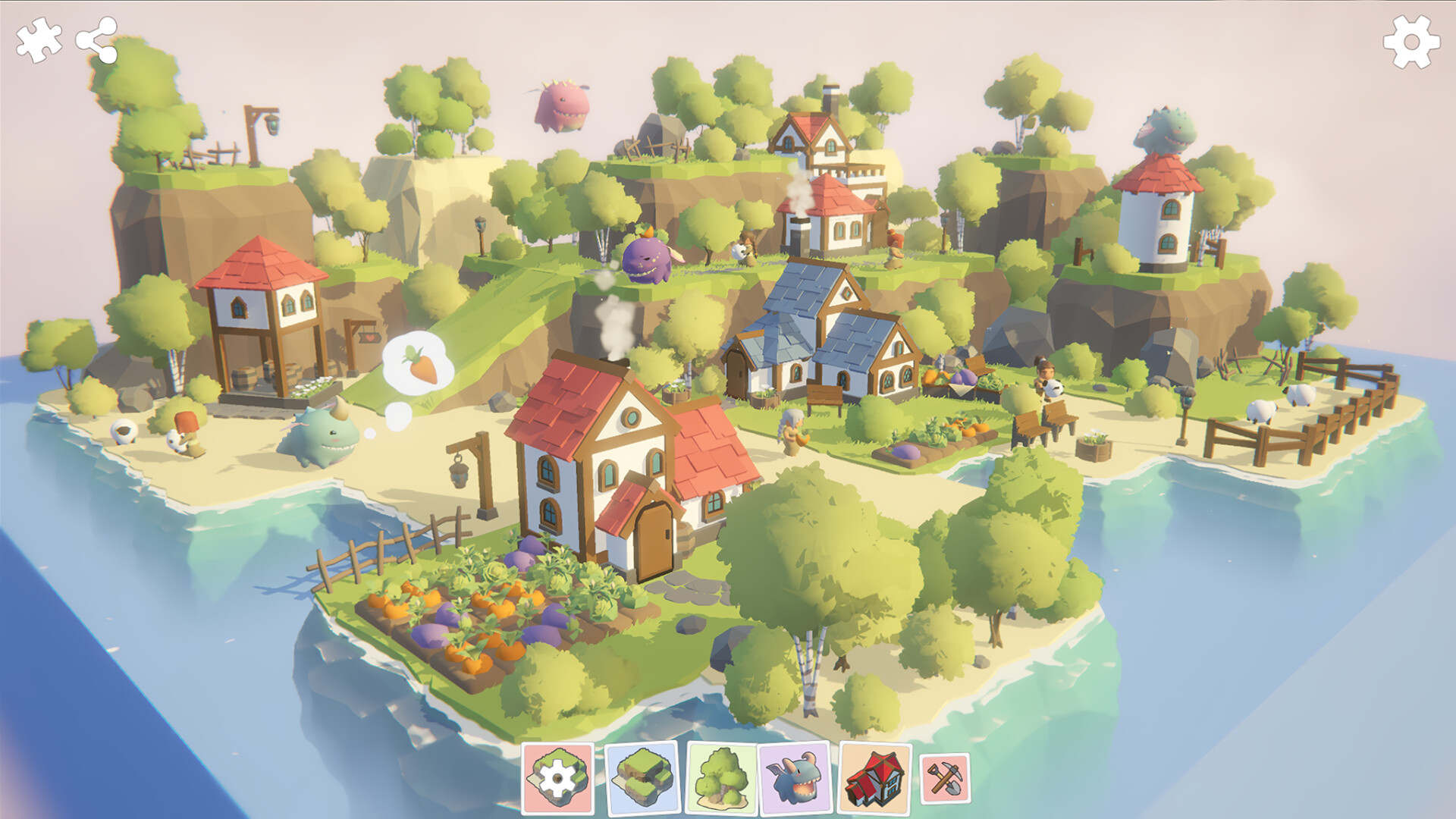 #6. Dragon Spot: Cozy Sandbox (Steam) بواسطة: Faraway Home
