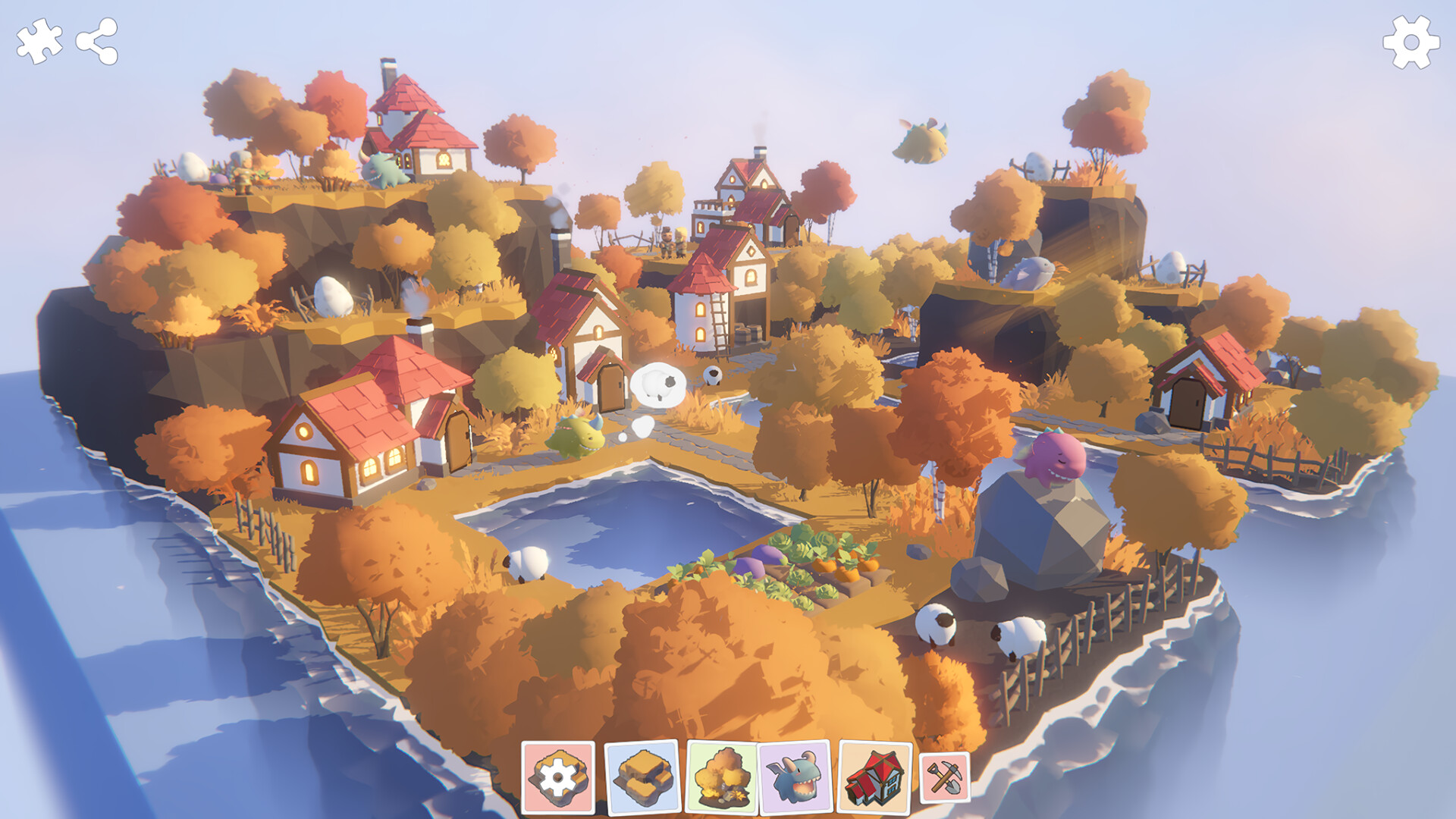 #3. Dragon Spot: Cozy Sandbox (Steam) بواسطة: Faraway Home
