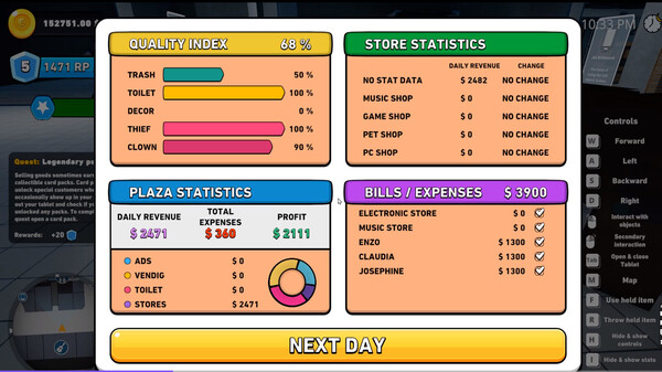 MALL MANAGER SIMULATOR screenshot 5