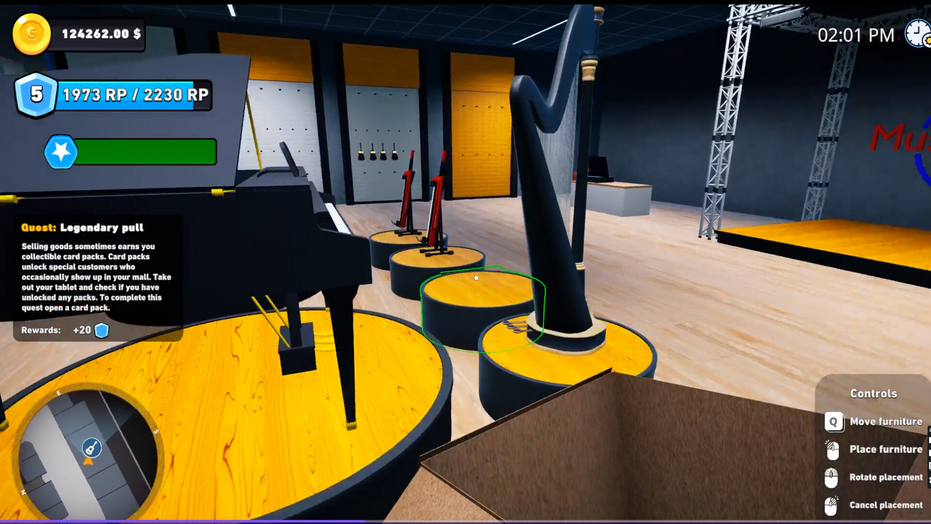 #6. MALL MANAGER SIMULATOR (Steam) Por: KINETIC MOBILE GAMES