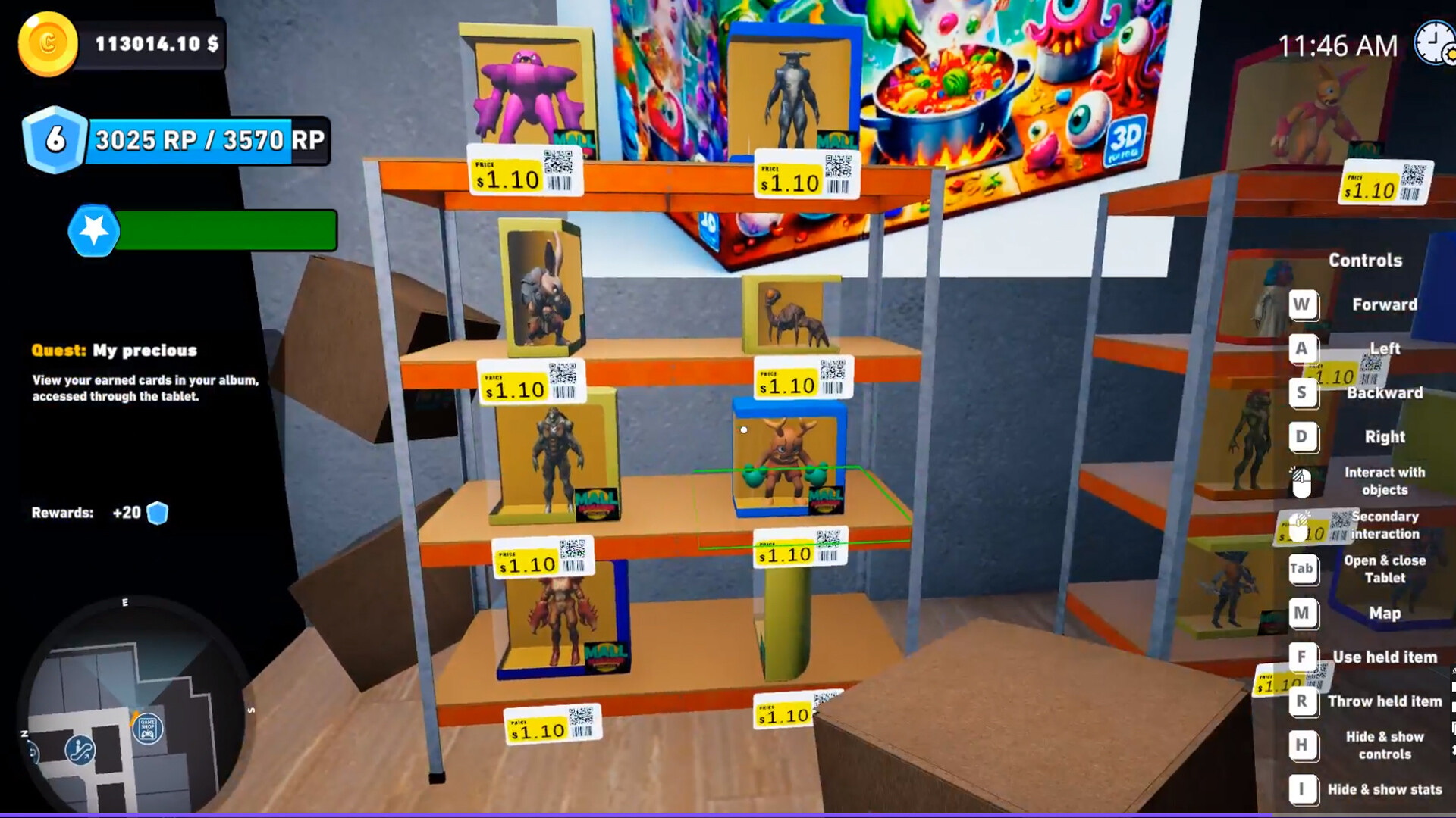 #7. MALL MANAGER SIMULATOR (Steam) Por: KINETIC MOBILE GAMES