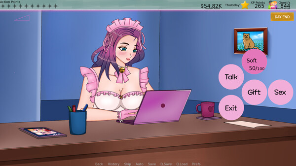 Screenshot z Bratty Bottoms!