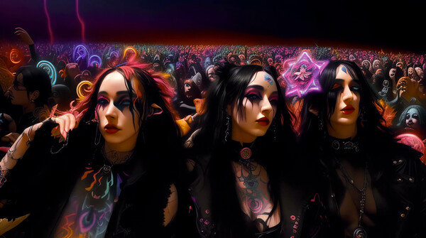 AI-VJ - Rock Visuals