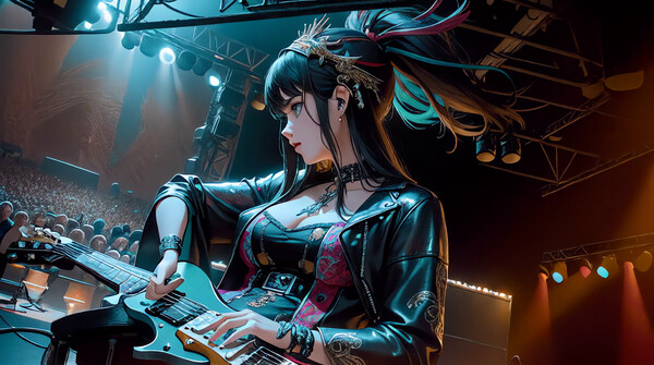 AI-VJ - Rock Visuals