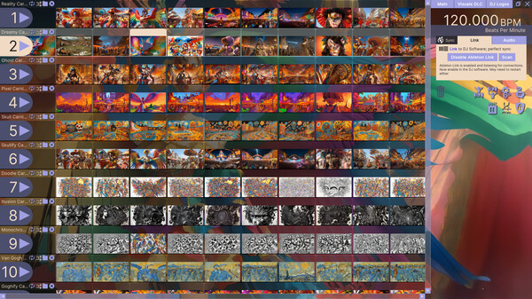 AI-VJ - Carnival Visuals