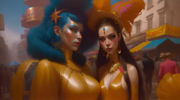 AI-VJ - Carnival Visuals