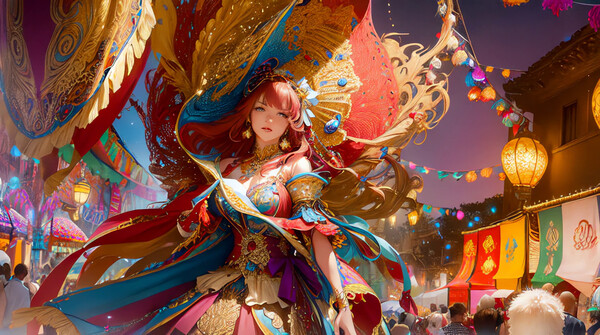 AI-VJ - Carnival Visuals