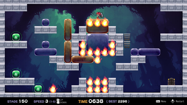 Crash Puzzle Hammer-San screenshot 2