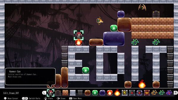 Crash Puzzle Hammer-San screenshot 3