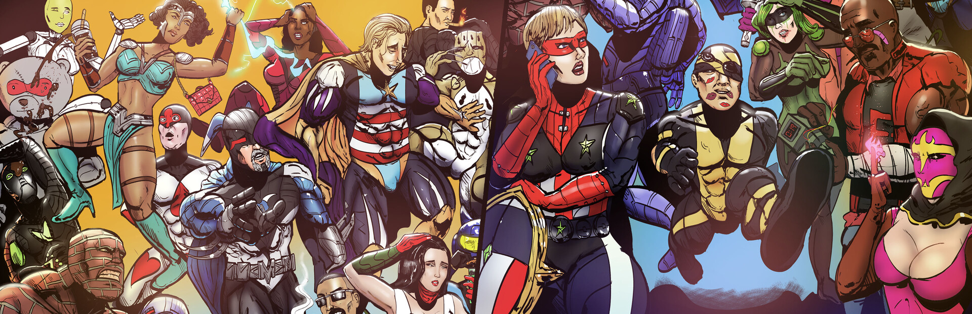 Second Rate Superheroes