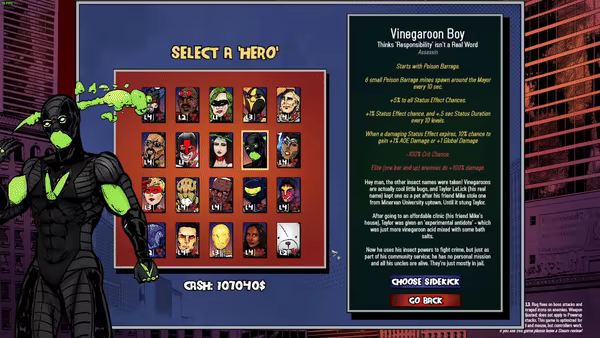 Second Rate Superheroes video 3