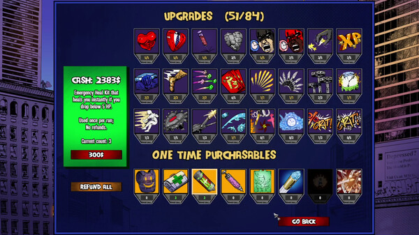 Скриншот из Second Rate Superheroes