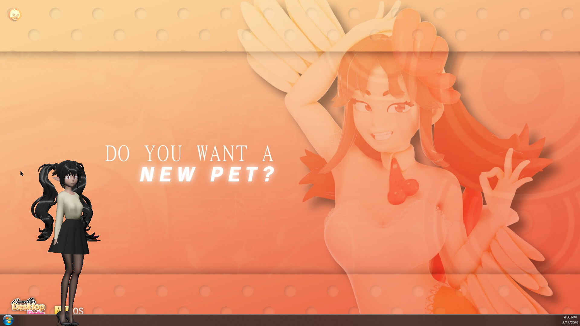 Amarillo's Desktop Pets screenshot 1
