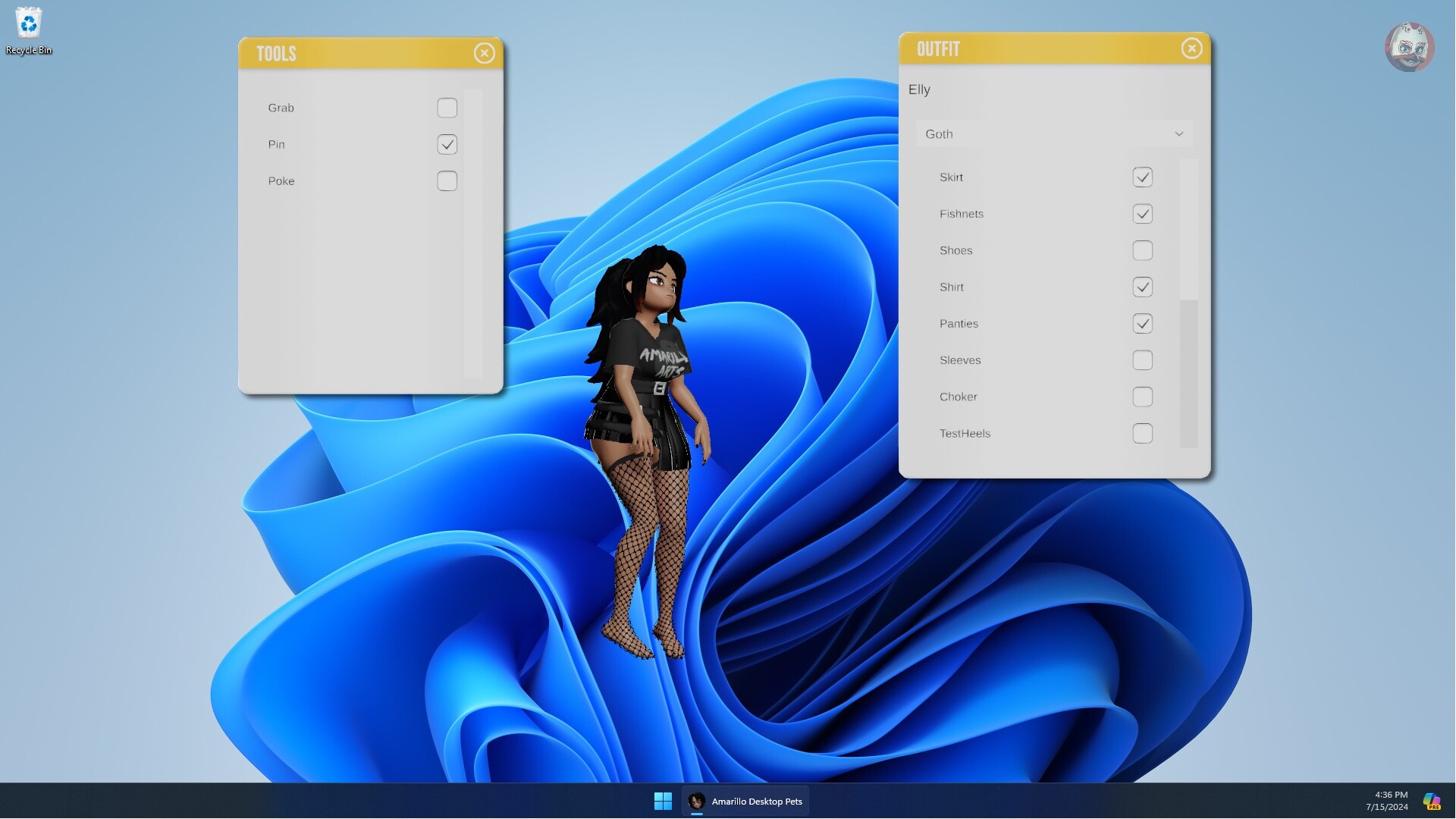 Amarillo's Desktop Pets screenshot #4