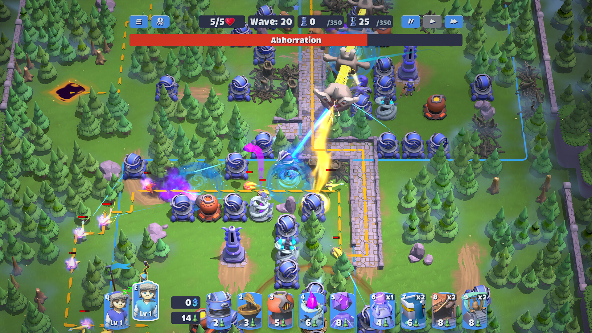 Spires of Morosith: Gossamer Sundered screenshot #1