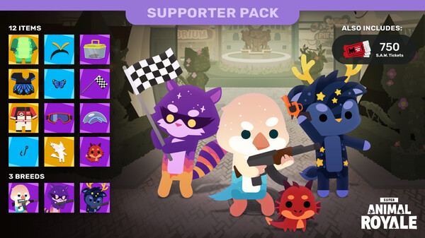 Super Animal World Supporter Pack for steam Super Animal World Supporter Pack for steam