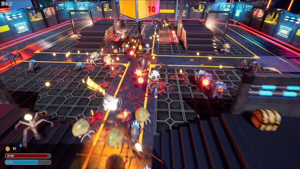 Miracle Heroes: Temporal Bounty Hunter screenshot 2