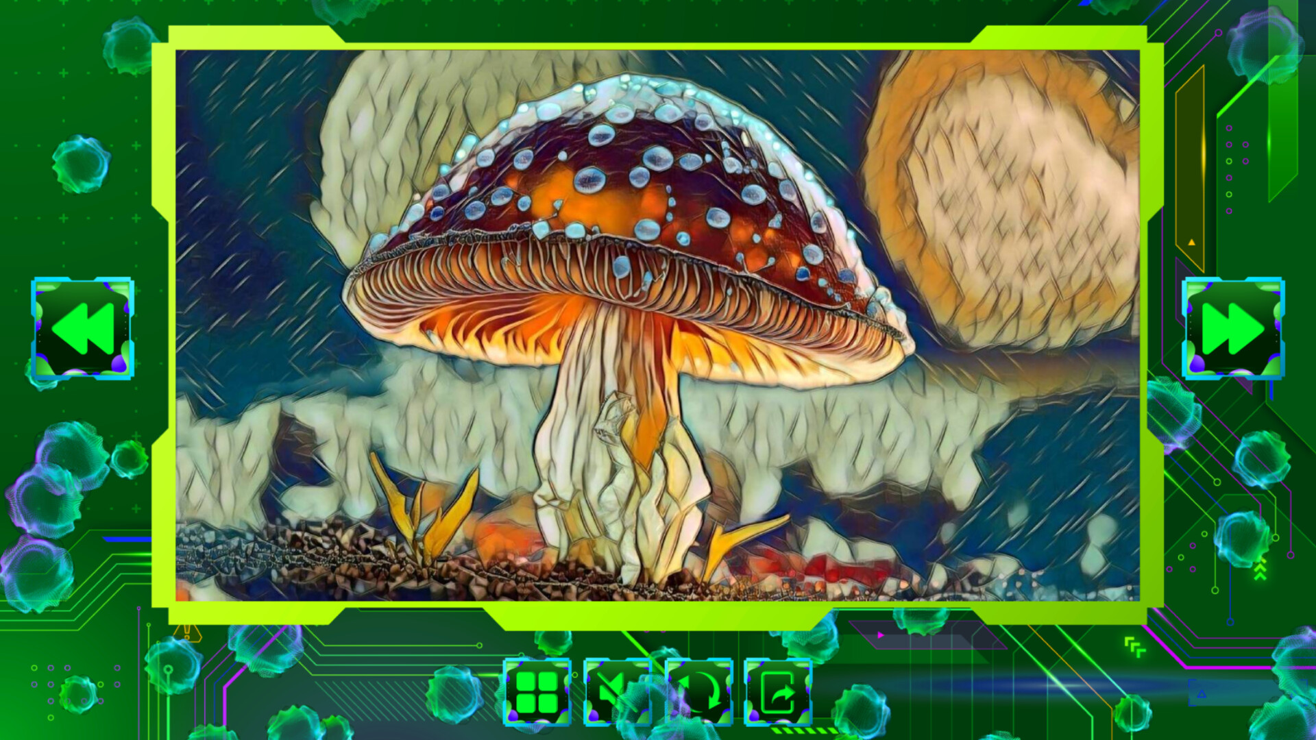 Twizzle Puzzle: Mushrooms screenshot #2
