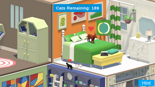 Screenshot z 200 Hidden House Cats Screenshot z 200 Hidden House Cats