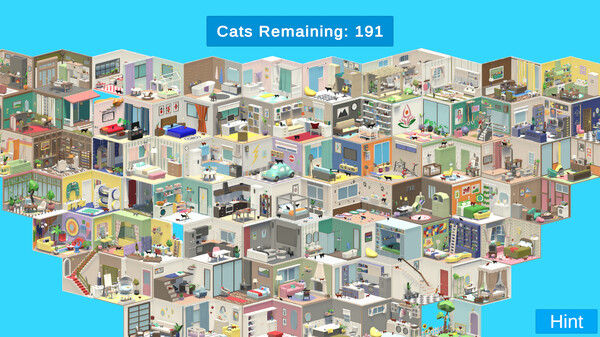 Screenshot z 200 Hidden House Cats Screenshot z 200 Hidden House Cats