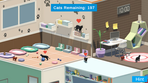 Screenshot z 200 Hidden House Cats Screenshot z 200 Hidden House Cats