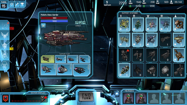 Screenshot of Hyper Empire gameplay showing in-action mechanics