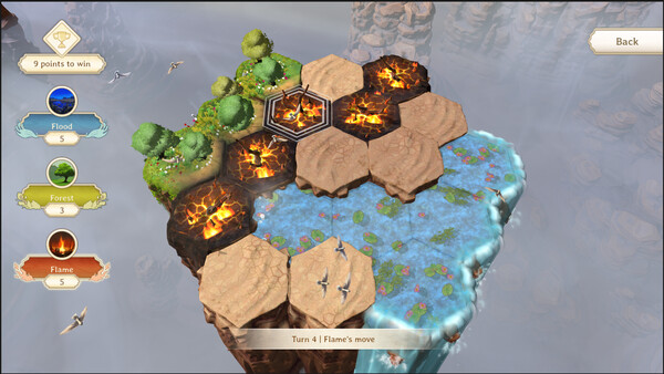 Скриншот 2 из игры Flame, Forest & Flood